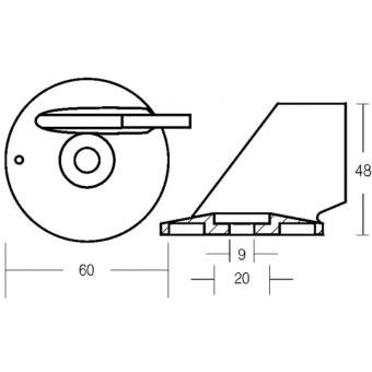 E. Polipodio Zinc Fin For 75/90 HP DF 40 Engine