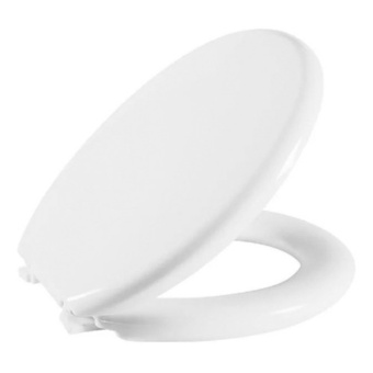 Tecma T-278TBFR/CN - Silence Plus Toilet White Thermosetting Plastic Soft Closing Seat and Cover and Fast Remooving Hinges