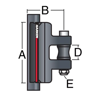 Harken 3863 - 27mm CB Battcar Intermediate