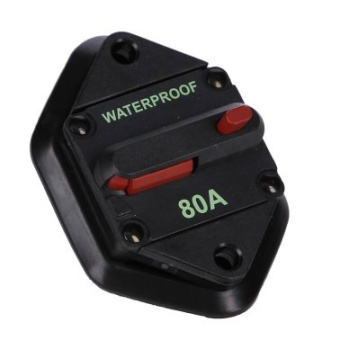 Euromarine Panel-Mounting Circuit Breaker 80A