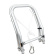 Lalizas 99507 - Folding Ladder For Inflatable Boats, 2 Steps, Aluminium, 265x894mm