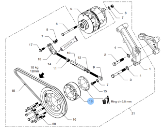 Vetus 18-15687 - Adaptor