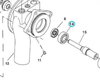 Northern Lights JD10363 - Ball Bearing 