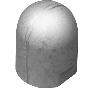 Tecnoseal Magnesium Renault Marine Propeller Nut Anodes, Shaft Ø22–50 mm