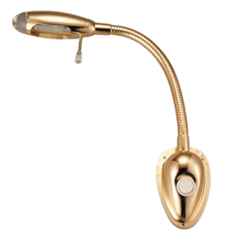 Allpa Chart Light, L=373mm, Brass, 12v/10w, Halogen
