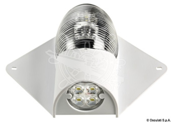 Osculati 13.243.89 - Navigation And Deck LED-Light 12/24 V White Body