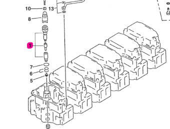 Northern Lights 6212-15-3800 - Fuel Injector 700 HP