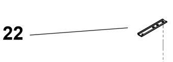 Isotherm SBE00211AA – Inox Support Bracket for Top for Cruise Elegance Fridges