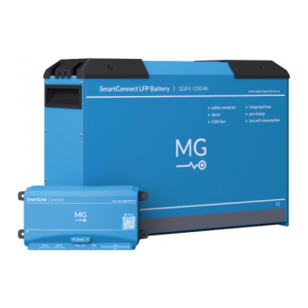 MG Energy Systems MGLFPSC120210 - MG LFP Battery 12.8V/210Ah/2700Wh SmartConnect, 12,8V Lithium-Ion LFP Accu