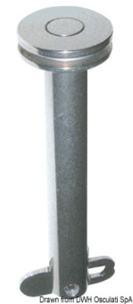 Osculati Stainless Steel Locking Clevis Pins Type A, Round Head Ø6–10 mm