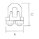 STA-LOK WG-04 Wire Rope Grip 4 mm Stainless Steel STA-LOK WG-04 Wire Rope Grip 4 mm Stainless Steel