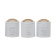 Marine Business Kitchen Jars Ø 11,3 x 13,7 cm (3 pcs) Marine Business Kitchen Jars Ø 11,3 x 13,7 cm (3 pcs)