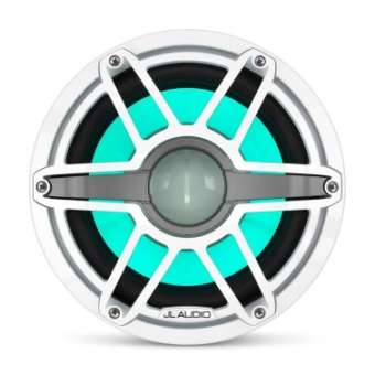 JL Audio 010-03085-00 - M6-10'' Marine Subwoofer Sport Style White With LED
