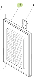 Isotherm SGC00141AA - RH Inox Door for Cruise CR65F Freezer