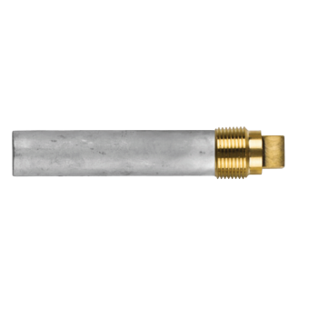 Tecnoseal 02001T - General Motors Pencil Anode Ø 19 L.85 Complete With Brass Plug Th. 3/4''Bspt