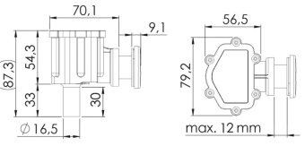 Osculati 20.168.22 - Fuel-Lock Vent With Trap To Prevent Water To Flow Back