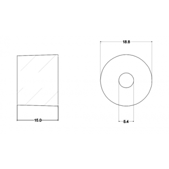 Tecnoseal Zinc Anode For Yamaha 300/350 HP 4T Engine