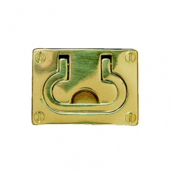 Foresti & Suardi Lift Rings in Various Sizes 75x55 mm Brass