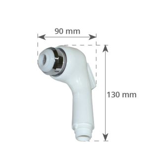 Elettrogas Aravon Straight Spare Shower Head