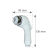 Elettrogas Aravon Straight Spare Shower Head