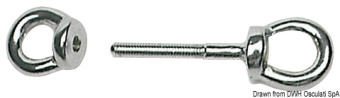 Osculati 39.170.92 - SS Double Eyebolt 10x80 mm