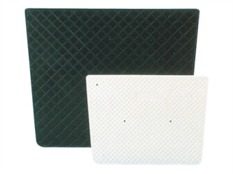 Nuova Rade 45331 - Transom Protection Plate 30x22 cm Black
