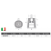 E. Polipodio Spare Zinc Ogive Anode With Squared Pin