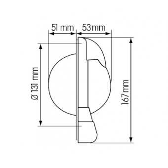 Plastimo Contest 101 Tactical Compass Black