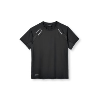 Henri Lloyd Women's Dynamik Dri Fast Short Sleeve T-Shirt Size XL Black