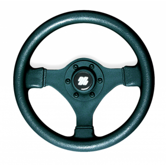 Ultraflex Black V45 Steering Wheel 280 mm