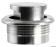 Osculati Push Button Round Knob + Ring Ø25 mm AISI 316 Polished - 38.182.55