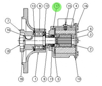 Jabsco SP3100-10 - Seal