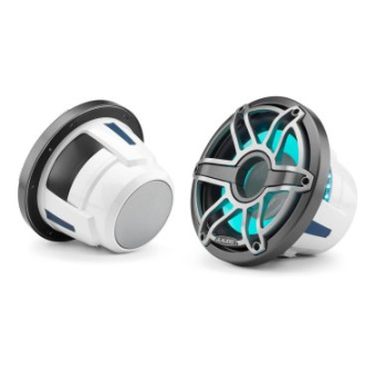 JL Audio 010-03087-00 - M6-10'' Marine Subwoofer Sport Style Grey With LED
