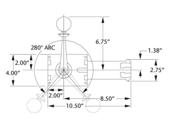 Morse Lever CH2200 Side Mount