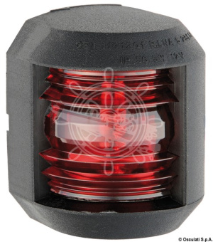 Osculati 11.412.01 - Utility 88 Black/112.5° Red Navigation Light