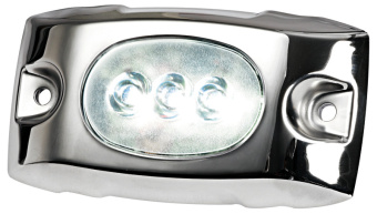Osculati 13.276.10 - Underwater LED Light 12/24V White + AISI316 Cover