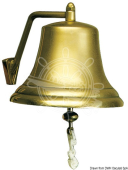 Osculati 21.532.00 - Bronze ship's bell 210 mm RINA approved up to 20 m