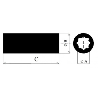 Eliche Radice Bronze Shaft Bearing 1"