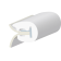PVC Fender Profile Type "L-1" Roll Lenght 16m White