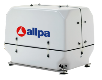 Allpa Marine Diesel Generator Set Model 'Paguro 16500', 16,5kva-14,Kw@1500 RPM, Water Cooling