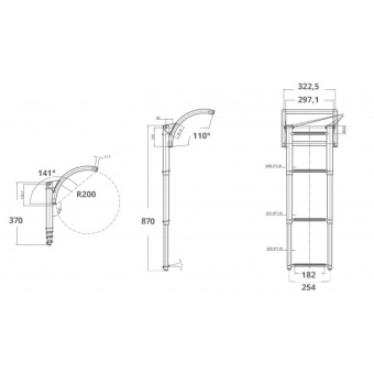 Ladder 5 Steps For Tender