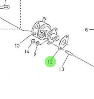 Nanni Diesel 970302084 - Fuel Overflow Pipe Assembly for 4.190HE Engines