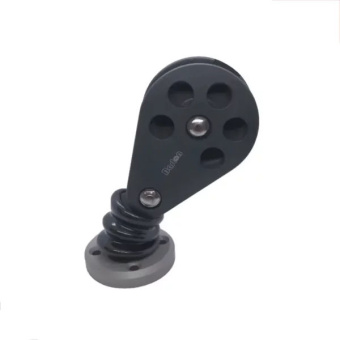 Barton N15170 – Single Stand Up Block with Soft Plastic Spring Size 5 54mm, Ball Bearing, Ø54mm Sheave, Max Rope 12mm