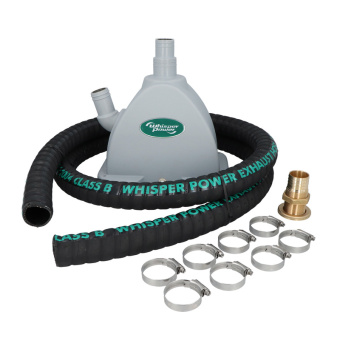 Whisper Power 40230281 - WP-WL Water Lock Exhaust Kit 40 mm (1 5/8")