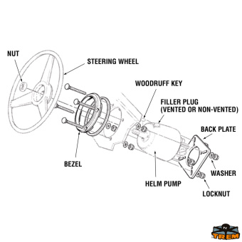 Trem L5305478 - Recessed Bracket Seastar