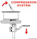 Osculati 38.159.01 - L&T Flush Latch With Compr.System
