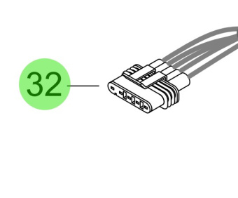Steyr Z002414-0 - Potentiometer Accelerator Connector Assembly