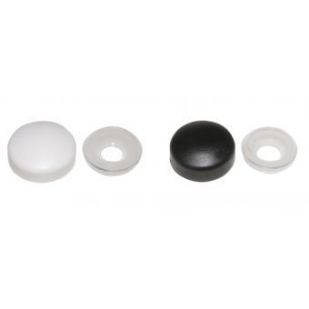 Nuova Rade Nylon Finishing Washers with Click-On Screw Head Covers (Pack of 100)