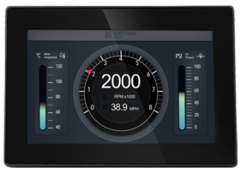 Veethree 9412 - Engine Motor 5" LCD Touch Screen T5 Universal