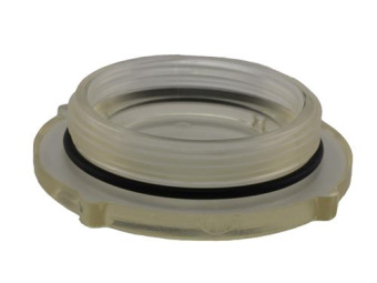 Guidi KIT1160 Water Strainer See-Thru Cover with Neoprene O-Ring, Grilamid TR55, BSPP, 3/8"–1"